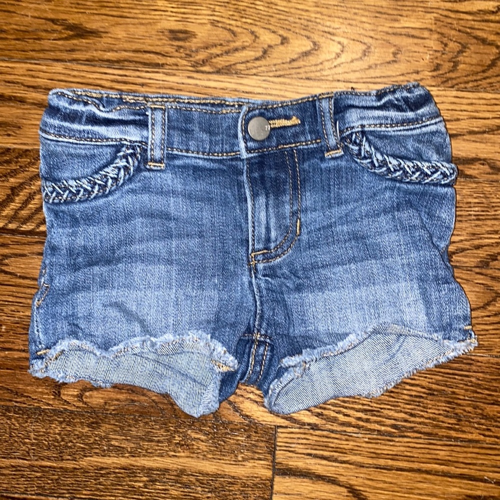 77kids Blue Denim Girls' Shorts